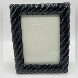 Black Ceramic Picture Frame
